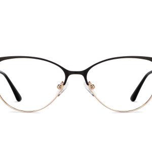 Black Full Rim Cat Eye Eyeglasses