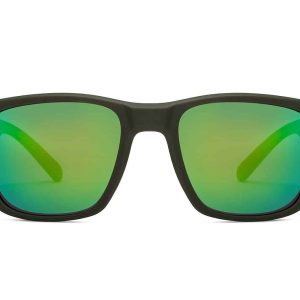 Green Full Rim Sports Sunglasses